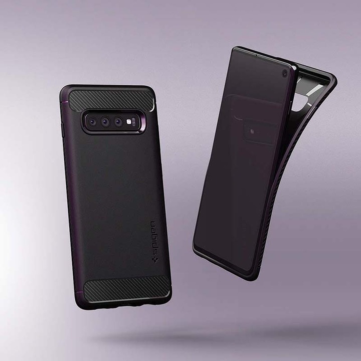 Actual product image Spigen rugged army (Samsung Galaxy S10)