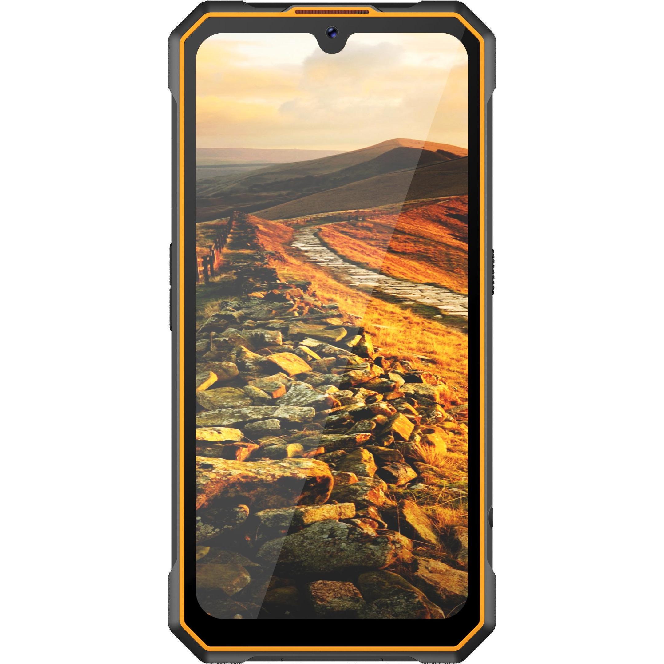 Cubot KINGKONG 5 (Dual Sim - 6.088", 32 GB, 4 GO RAM) Orange (32 GB, Schwarz, Orange, 6.08", Dual SIM, 48 Mpx, 4G), Smar...