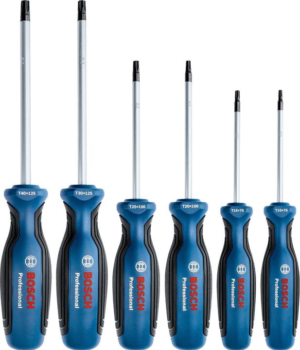 Productafbeelding Bosch Professional Schroevendraaierset 6 stuks (T-profiel)