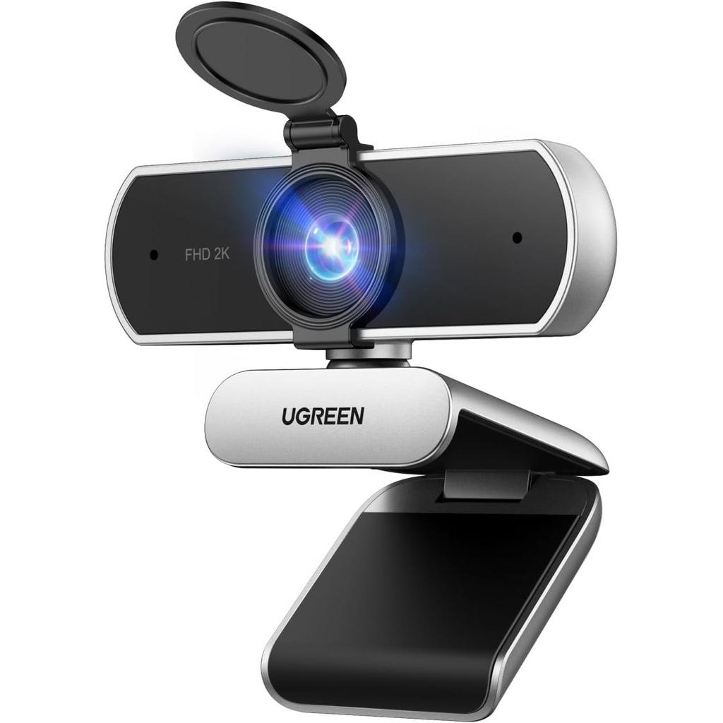 Ugreen USB Full HD Webcam – 1080p, Dual Mics, Privacy Cover, Webcam