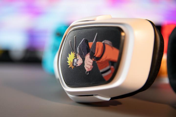 Actual product image Konix Naruto headset - white (Cable)