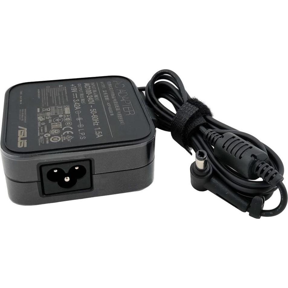 ASUS AC Adapter 65W / 19V / 3.42A / 5.5mm / 3Pin (65 W), Alimentatore per notebook