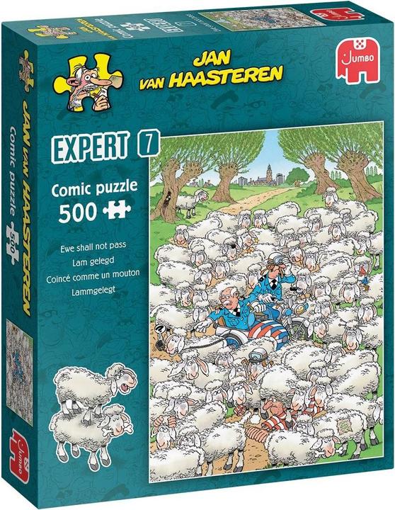 Produktbild Jumbo Jan van Haasteren Expert 7 - Lammgelegt (500 Teile) (500 Teile)