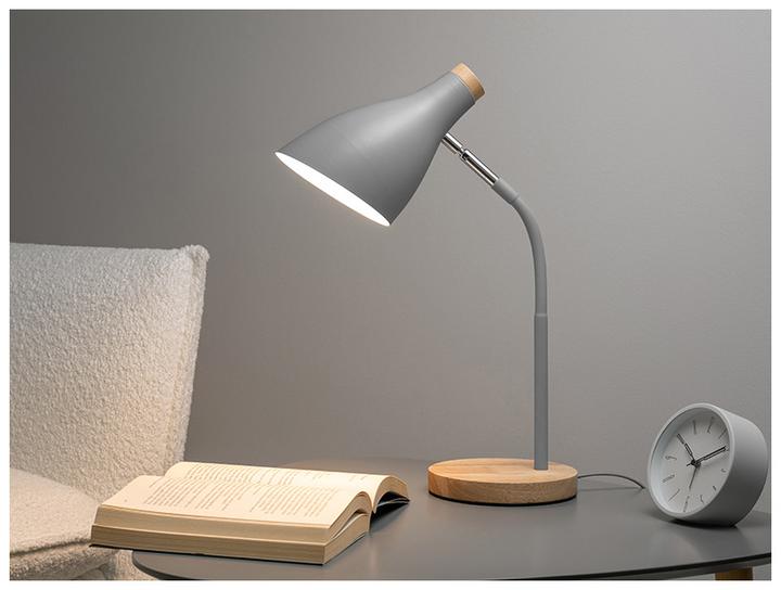 Actual product image Tracer Lampka biurkowa Scandi Grey (E27)