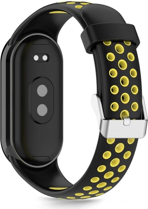 Immagine prodotto Tech-Protect IconBand Air Strap für Xiaomi Smart Band 8 / 9 / 10 / NFC - Schwarz und Gelb (Silicone)