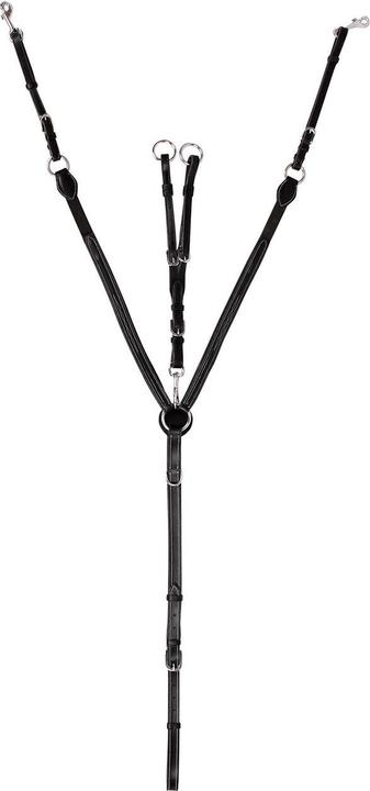 Produktbild Qhp Luxus-Jagdhalsband mit Ziernähten