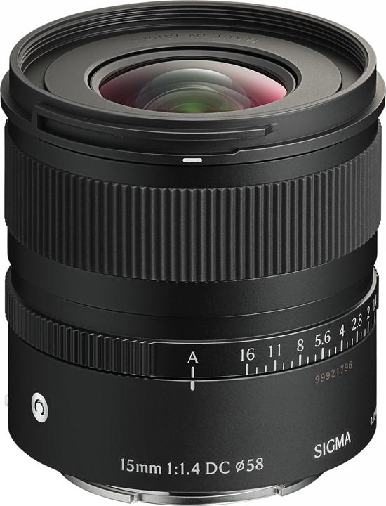 Produktbild Sigma 15mm f/1.4 DC (C) RF (Canon RF, APS-C / DX)