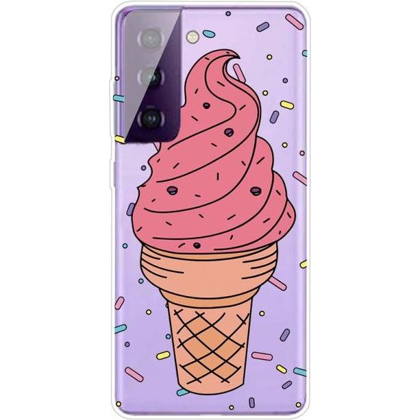 MU Style Softcase Image Plastik Series (Samsung Galaxy S21 FE), Smartphone Hülle, Mehrfarbig