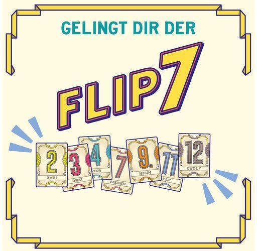 Produktbild Kosmos Flip 7 (Deutsch, 3 - 18 Spieler)