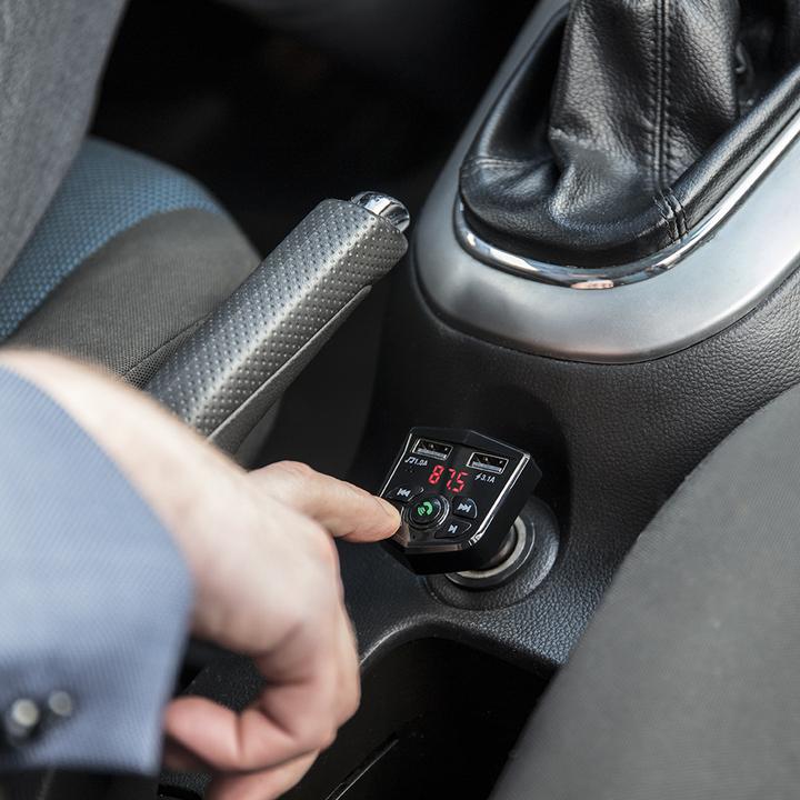 Image du produit Setty TFM-03 Transmetteur FM Bluetooth pour voiture