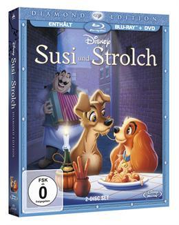 Susi et Strolch (Blu-ray, Allemand, Anglais, Italien, Turc)