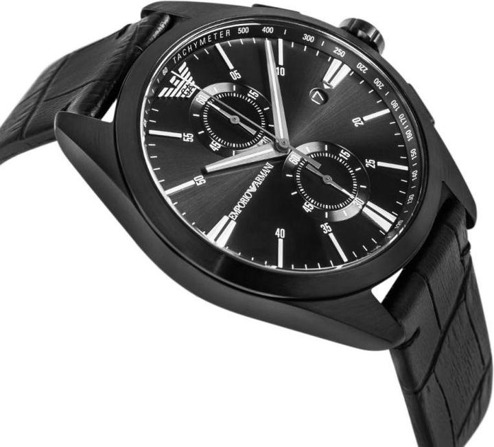 Immagine prodotto Emporio Armani Claudio AR11483 Herrenuhr + Box (Cronografo, Orologio da polso analogico, 42 mm)