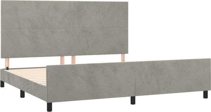 Image du produit vidaXL Bettgestell mit Kopfteil (200 x 200 cm)