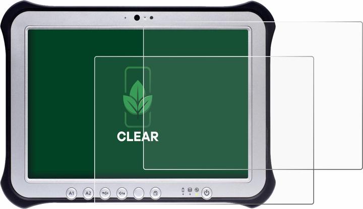 Actual product image ScreenLeaf Protective film sustainable screen protector screen protector film clear transparent (2 Piece, Toughpad FZ-G1)