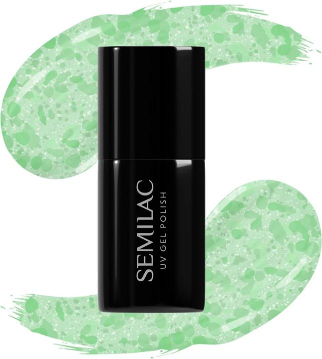 Productafbeelding Semilac UV Nagellak Hybrid 494 Frozen Pistachios 7ml (494 Diepgevroren pistachenoten, Gel effect nagellak)