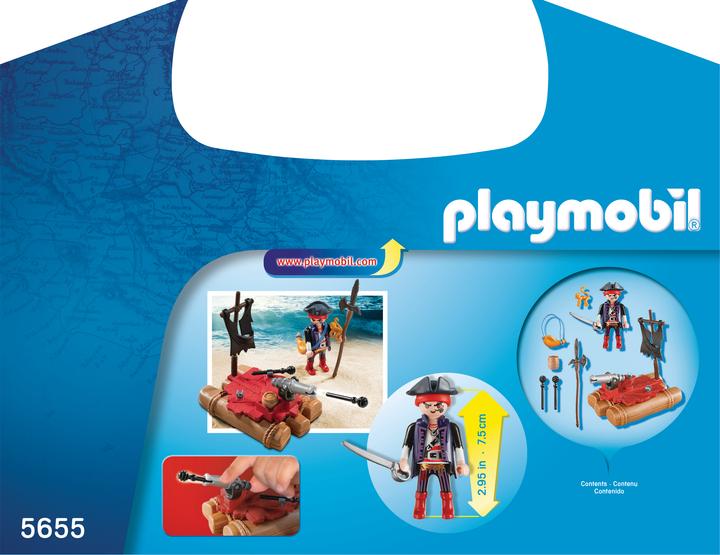 Produktbild Playmobil Pirate Raft Carry Case (5655, Playmobil Pirates)
