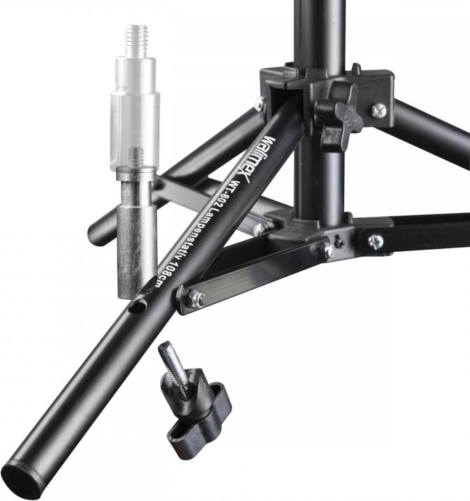 Immagine prodotto Walimex Treppiede per lampada WT-802, 108cm (108 cm, 2.50 kg)