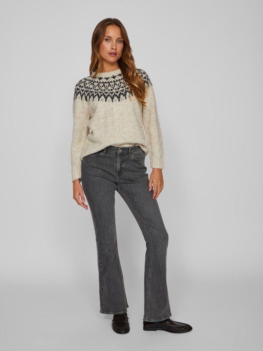 Produktbild Vila Vibetty Rw Flared Jeans Grey Osc01-Noos (32)