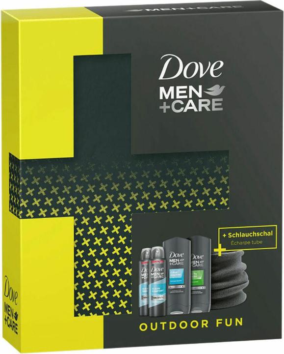 Dove Men Care Clean Comfort Gift Box Care Set with Shower Gel and Deodorant (Body care set)