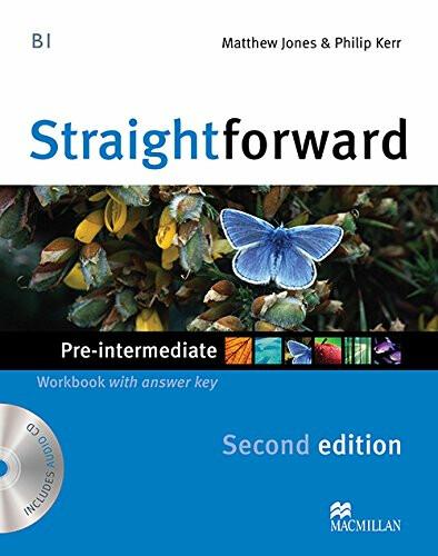 Image du produit Straightforward 2nd Edition Pre-Intermediate Level Workbook with key & CD Pack (Anglais, Matthew Jones, Philip Kerr, 2012)