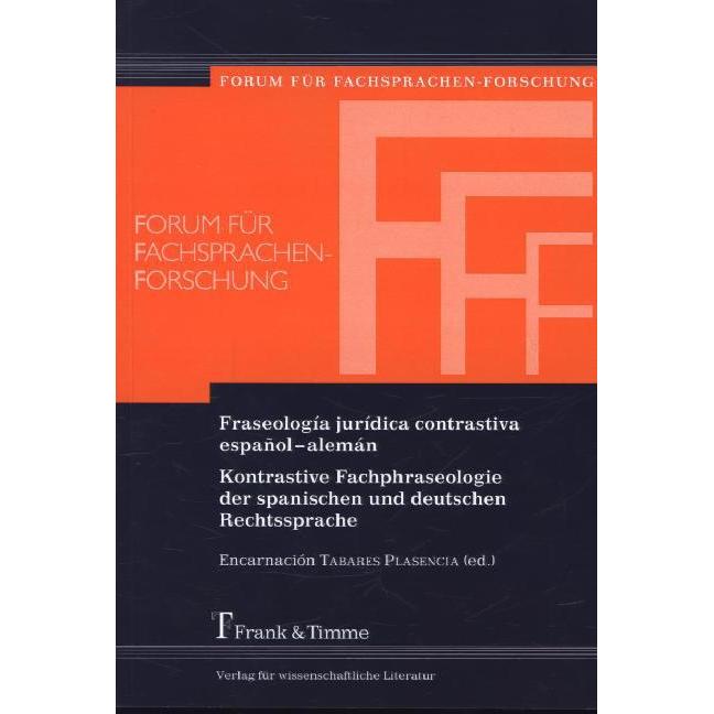 Fraseología jurídica contrastiva español-alemán, Fachbücher