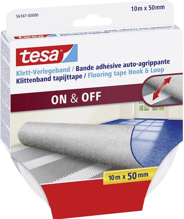 Produktbild tesa Klett Verlegeband (50 mm)
