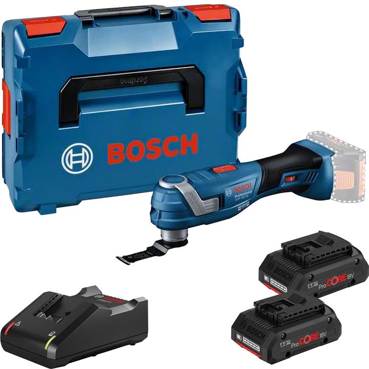 Produktbild Bosch Hausgeräte Akku-Multi-Cutter GOP 18V-34 / 2x 4,0 Ah ProCORE + Ladegerät in L