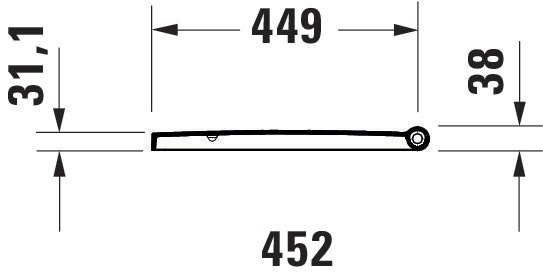 Image du produit Duravit Siège WC Vero Air