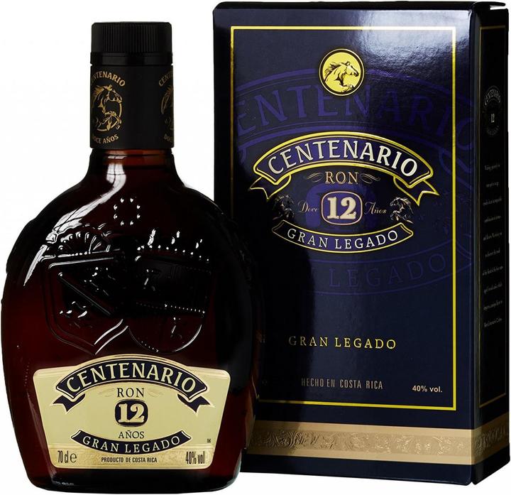 Actual product image Ron Centenario Gran Legado 12 Años Rum with case (1 x 70 cl)