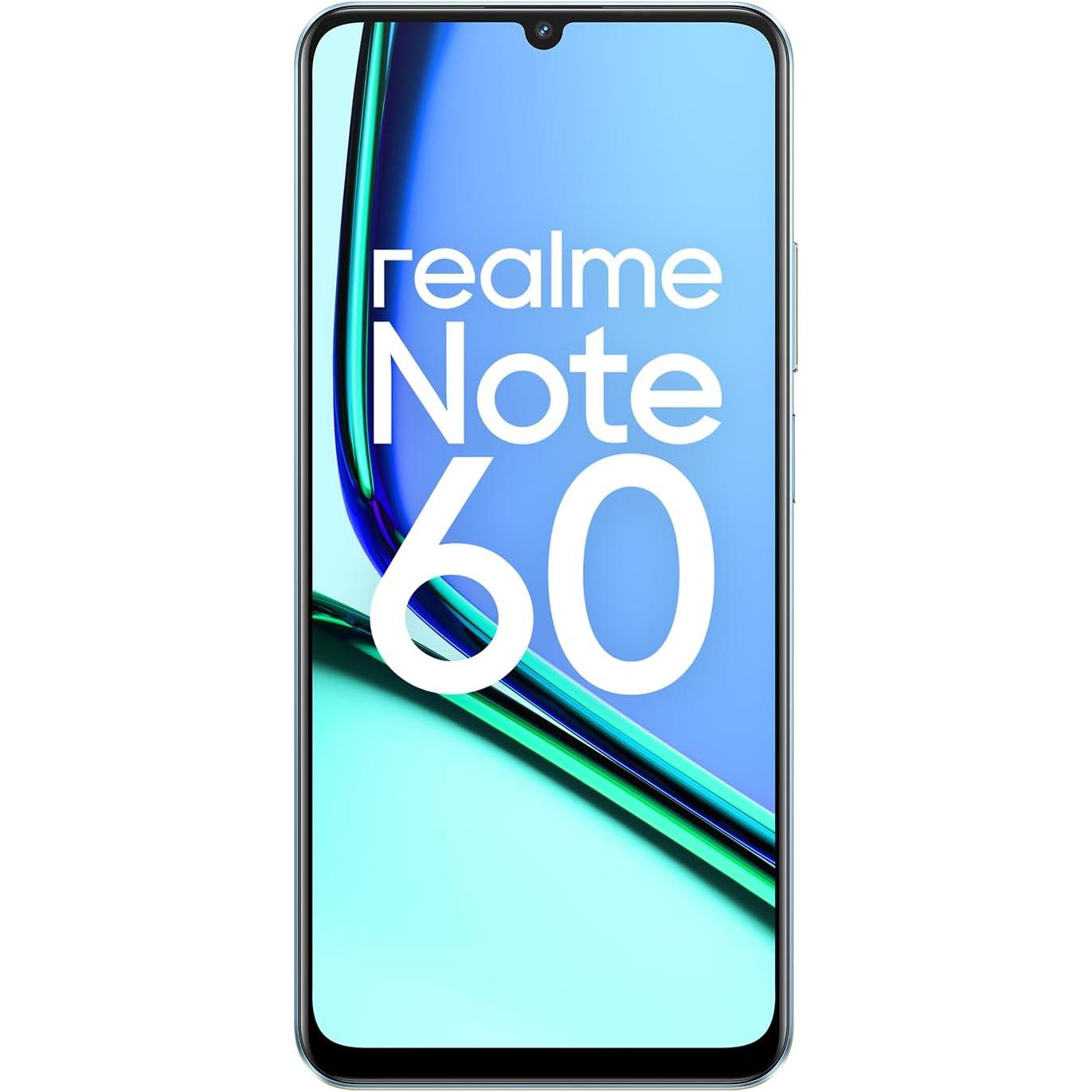 realme Note 60 Voyage Blue 6GB 128GB Realme Note 60 4G LTE Voyage Blue - 4GB RAM - 128GB ROM - Unlocked