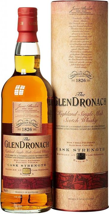 Produktbild Glendronach Cask Strength Batch No. 5 Highland Single Malt Scotch Whisky mit Etui (Single Malt, Scotch Whisky, 1 x 70 cl)