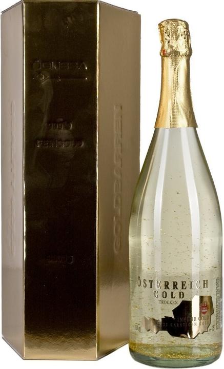 Produktbild Österreich Gold Goldsekt Magnum mit 23 Karat Blattgold und Etui (1 x 150 cl)