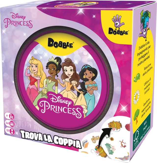 Productafbeelding Asmodée 8254 - ASMODEE - Dobble Disney Princess (Eco-mouw) (Italiaans)