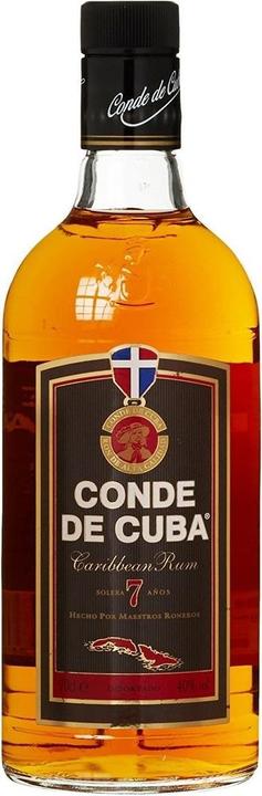 Actual product image Conde de Cuba 7 Años rum (1 x 70 cl)