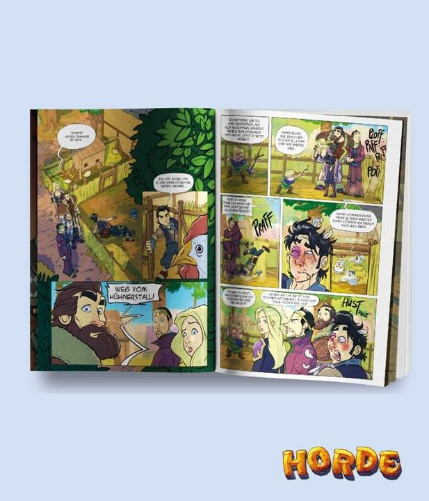 Actual product image HORDE – Das Erste Zeitalter (German, Gronkh, Liza Grimm, Marvin Clifford, Pandorya, PhunkRoyal, 2023)