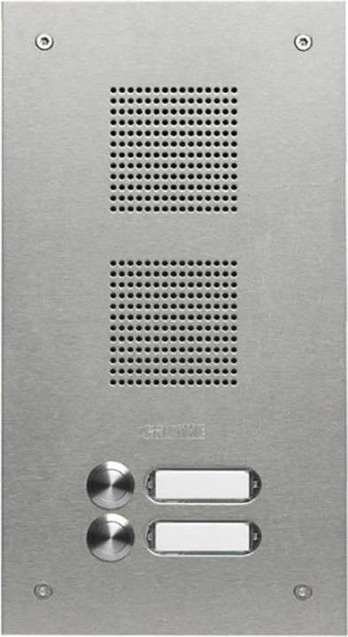 Urmet GRO TS7881-2 Door station V2A stainless steel brushed (Cable)