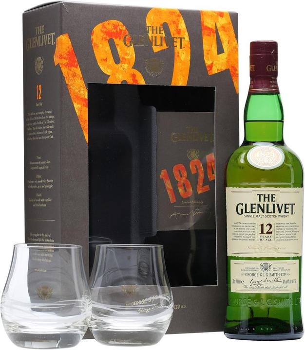 Image du produit The Glenlivet 12 ans (Single Malt, Scotch Whisky, 1 x 70 cl)