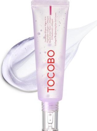 Immagine prodotto Tocobo Crema gel occhi illuminante al collagene 1,73 oz 49g Acqua di quarzo Estratto di acqua di lavanda (Gel per la cura degli occhi, 30 ml, Notte)