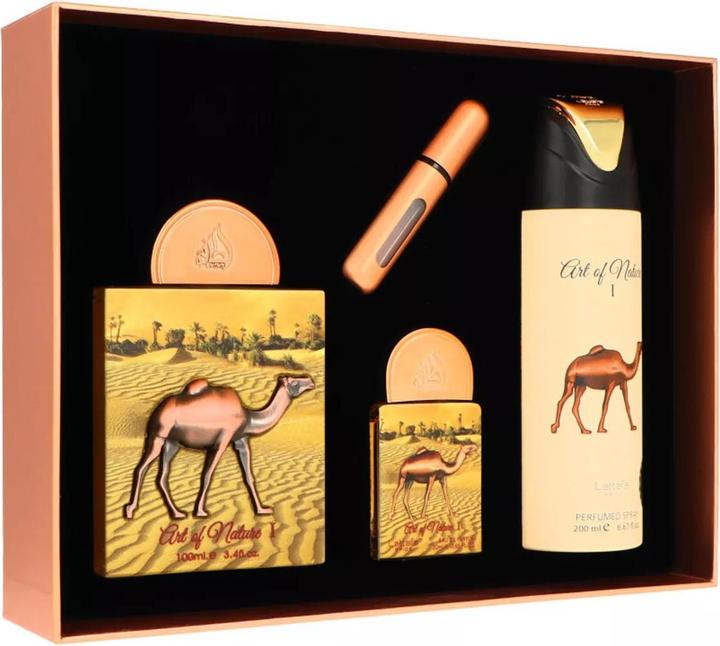 Produktbild Lattafa Pride Giftset Art Of Nature I 3pc (Körperpflegeset)