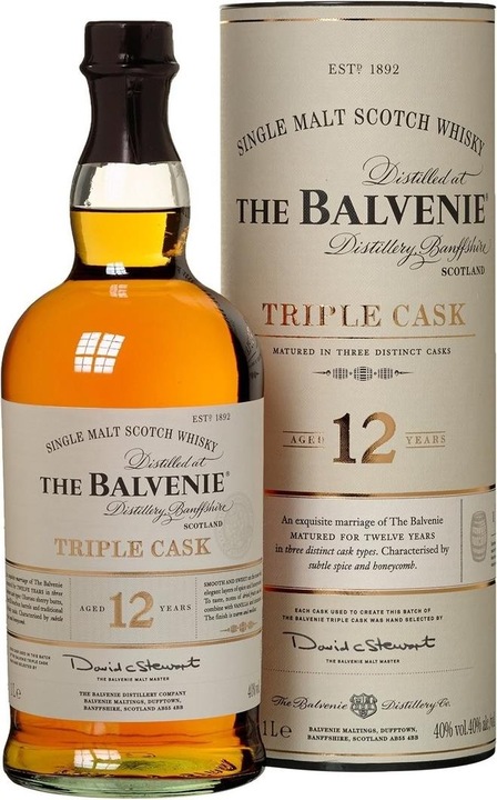 Immagine prodotto Balvenie 12 anni (Whisky scozzese, Single Malt, 1 x 100 cl)