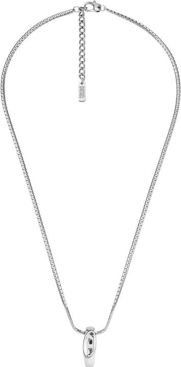 Image du produit Diesel Oval D Logo Halskette (Acier inoxydable)