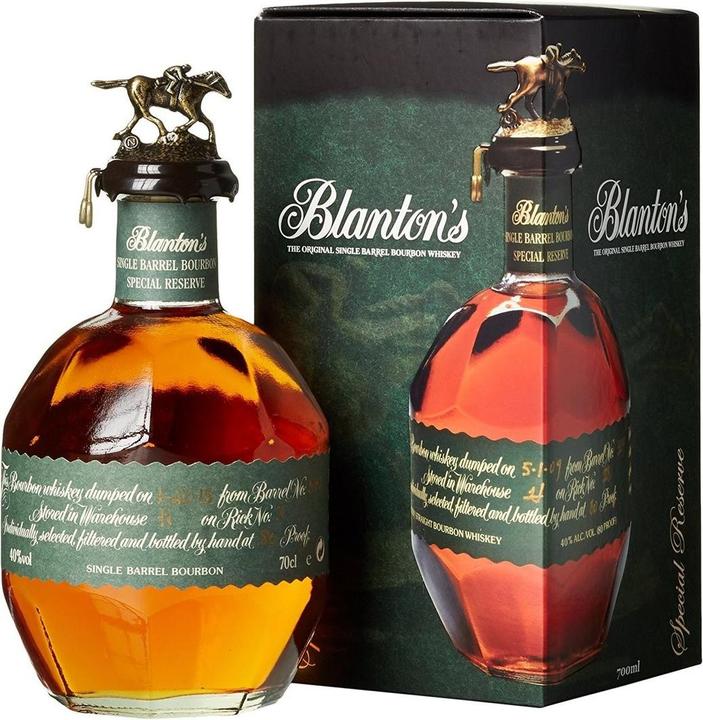 Actual product image Blanton's Special Reserve The Original Single Barrel Bourbon Whisky with case (Bourbon, 1 x 70 cl)