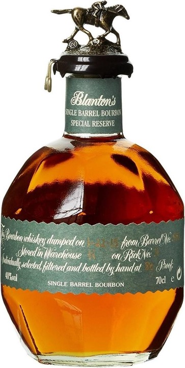 Actual product image Blanton's Special Reserve The Original Single Barrel Bourbon Whisky with case (Bourbon, 1 x 70 cl)