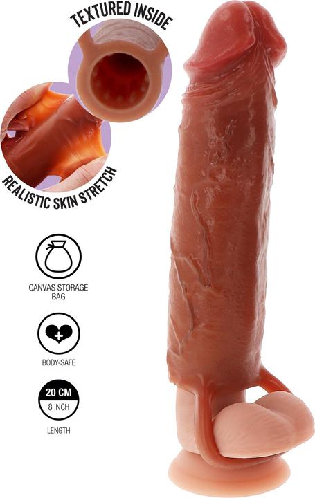 Immagine prodotto ToyJoy Hydrated Skin Penis Sleeve Silicone 20 cm