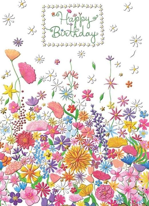 Produktbild Turnowsky B6 Karte + Umschlag MO5385X1-3 Bunte Blumen
