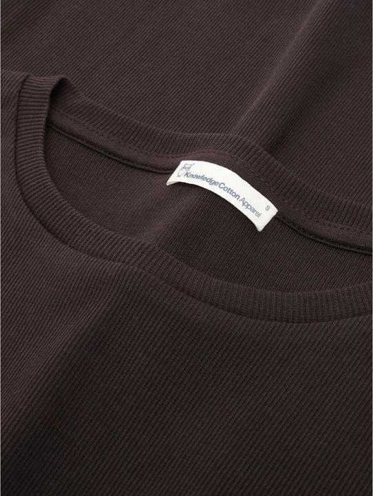Produktbild KnowledgeCotton Apparel Rib Scoop Neck (M)