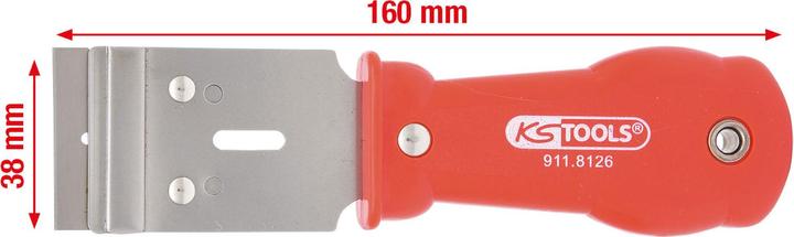 Immagine prodotto KS Tools Raschietto per badge. 39mm 911.8126 (160 mm)