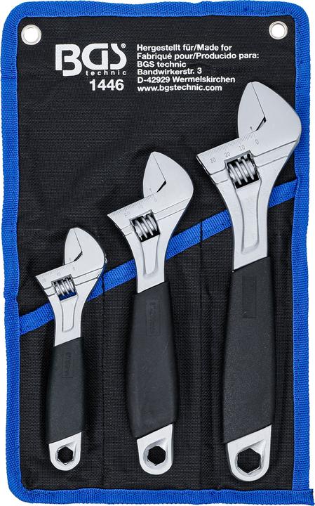 Actual product image BGS Rolling spanner set (250 mm, 200 mm, 150 mm)