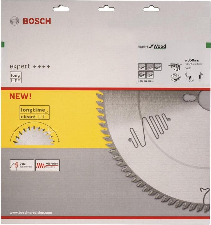 Actual product image Bosch Professional Zubehör Circular saw blade Expert for Wood, 350 x 30 x 3.5 mm, 30