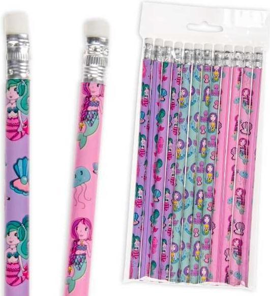 LG-Imports Bleistifte Meerjungfrau 12er Pack (12 x)